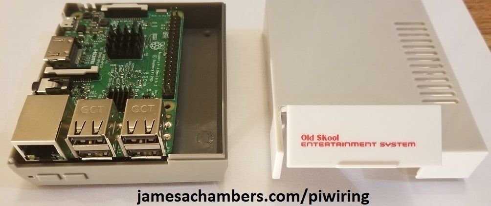 The Pi Case opened up
