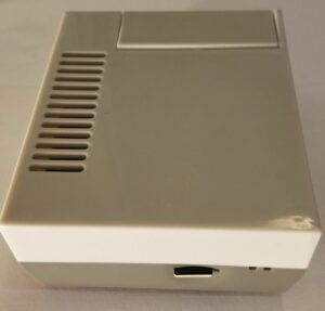 The rear of the case with SD slot access